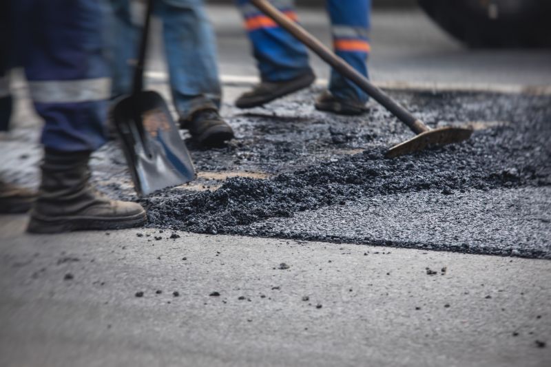 Asphalt Driveway Repair detail