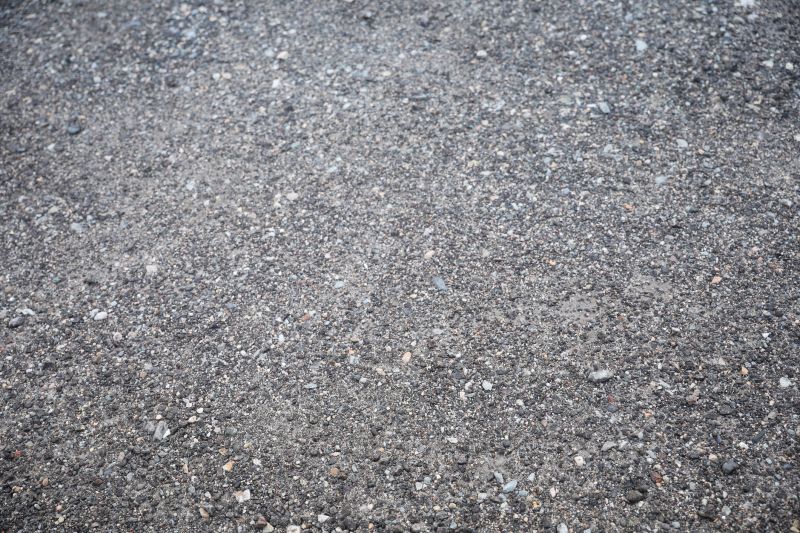 Gravel And Tar Paving