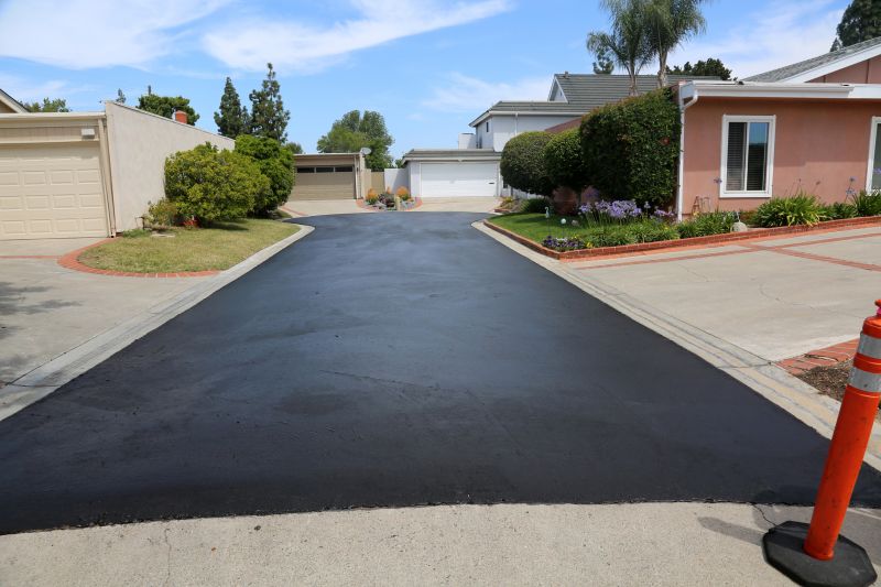 Edge Finishing of Asphalt Driveway